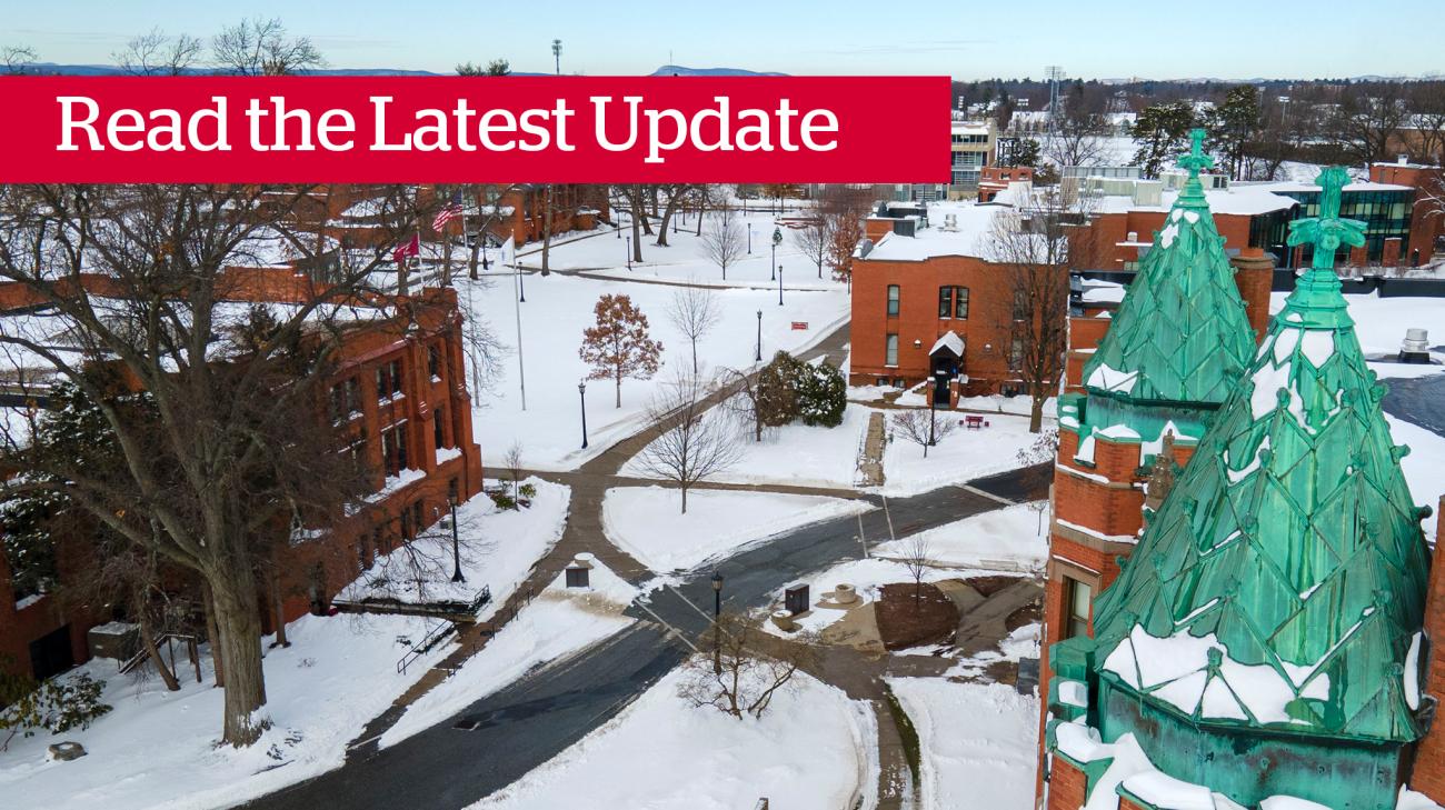 We continue to monitor the dynamic status of the COVID-19 virus, particularly in the Commonwealth of Massachusetts. Given the increase in the number of positive cases in the region and the concerns over the new variant of the virus coming to our state, several important modifications have been made regarding the opening of our spring 2021 semester.