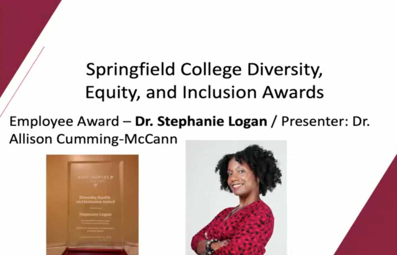 Employee Award - Stephanie Logan / Presenter: Dr. Allison Cumming-McCann
