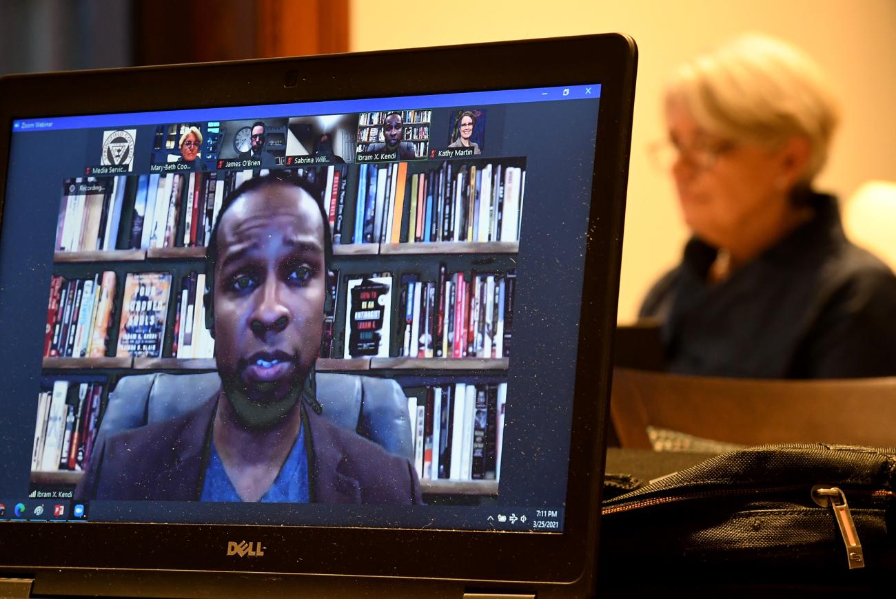 Springfield College welcomed noted antiracist scholar and bestselling author Ibram X. Kendi, and heard about his antiracism work as the featured speaker at the 2021 Springfield College Arts & Humanities Speaker Series lecture.