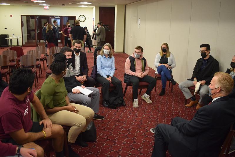 Part two consisted of breakout sessions where attendees had the opportunity to connect and converse with each panelist in a more close-knit group.
