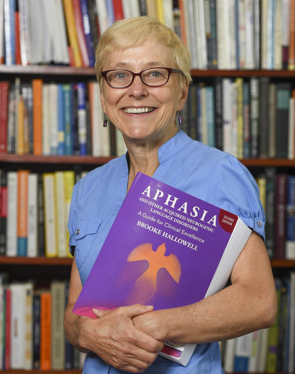 A new book authored by Brooke Hallowell, PhD, Springfield College dean of the School of Health Sciences, is bringing important attention to aphasia, a little-known, but very common disorder.