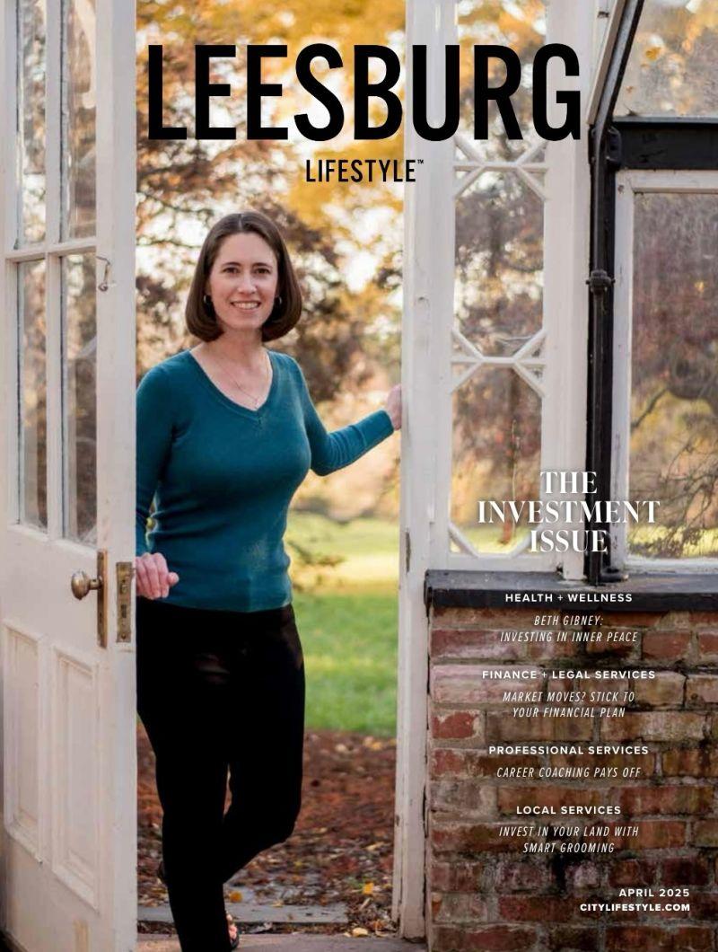 Beth Gibney-Boulden '96, G'98, was recently featured in Leesburg (VA) Lifestyle Magazine, highlighting the importance of "Investing in Inner Peace". 