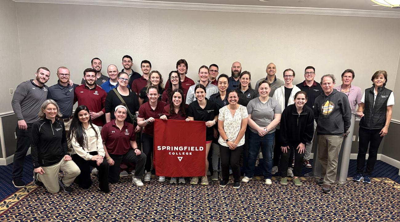 On April 3, the School of Physical Education, Performance and Sport Leadership (PEPSL) and the Office of Alumni Relations hosted a social for alumni and students at the annual SHAPE convention, which this year took place in Baltimore.
