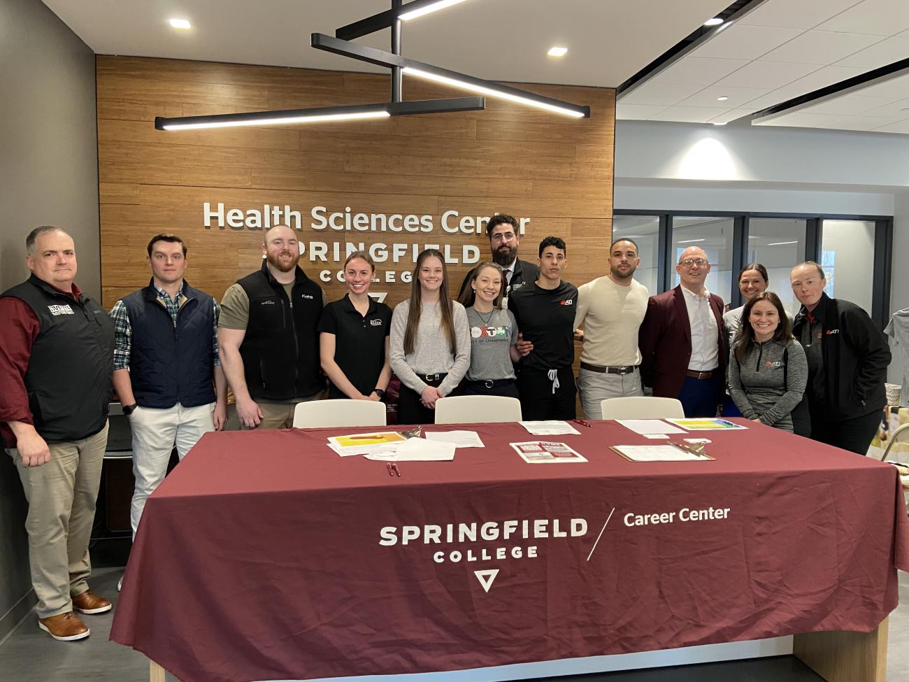 OT & PT Networking & Job Fair which was held at the Brown Cooper Health Sciences Center.