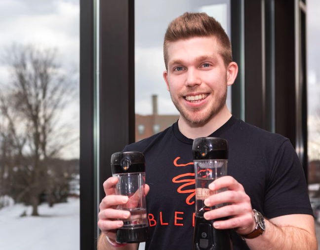 Katz was recognized for his work with BLENDi, a powered portable blender bottle that has the ability to blend protein shakes and smoothies on the go.