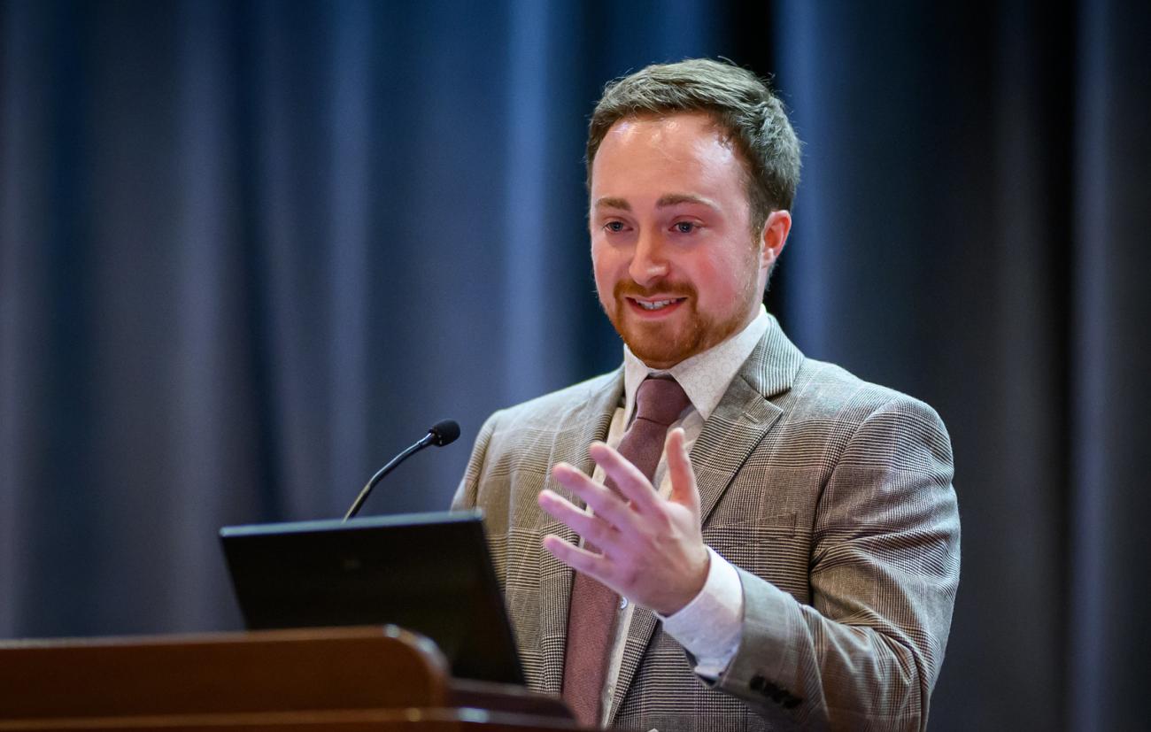 Ryan Yelle at White Coat Ceremony