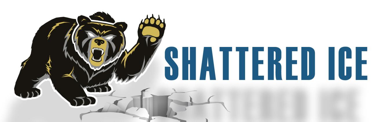 shattered ice