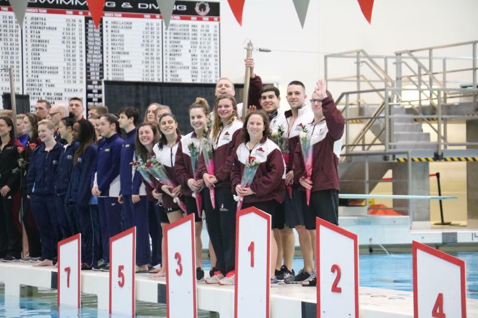 Natalie Waechter ’17, G’19  swim team