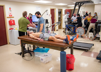 Human Performance lab in use