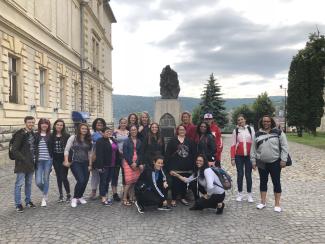 Springfield College School of Social Work Professor Karen Clark-Hoey is leading a short-term study abroad program in Cluj, Romania, where she had lived and worked under Peace Corps and Fulbright from 1994-1997.
