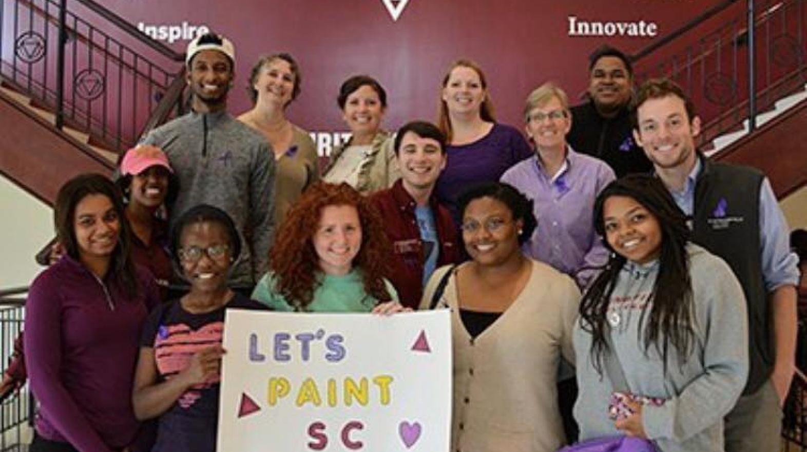 Springfield College Office of Multicultural Affairs students supported National Spirit Day 