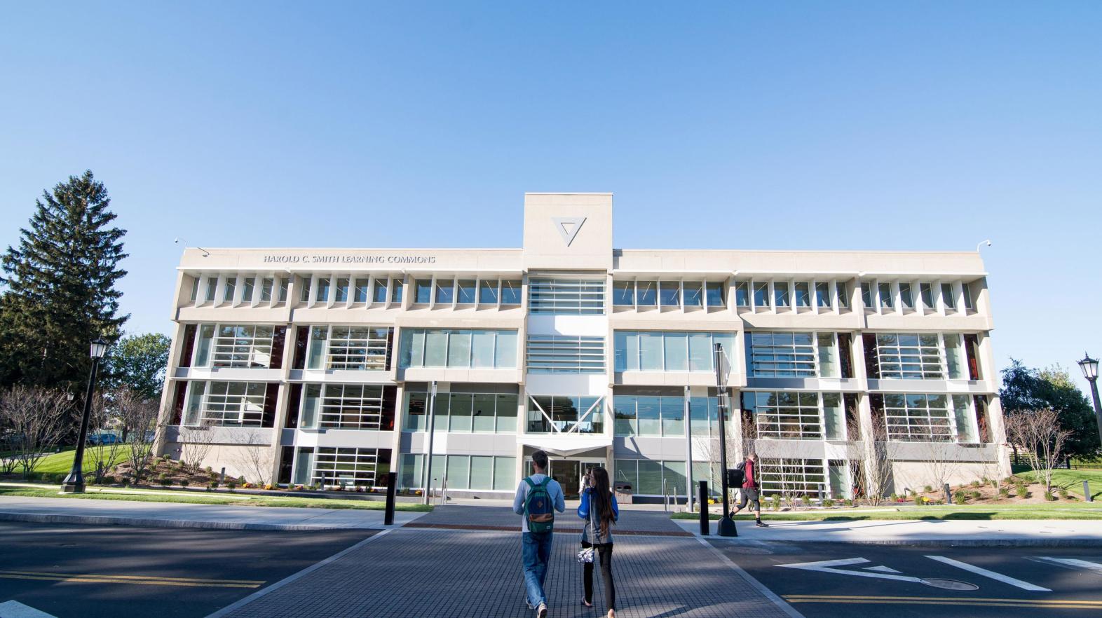 The front of the learning commons