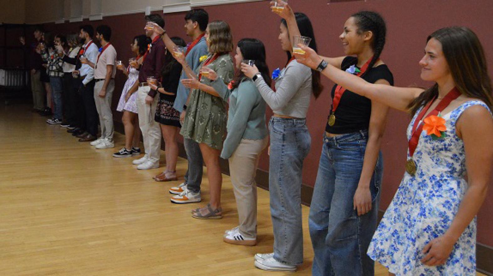 Honors Program Graduates 2025 Toast