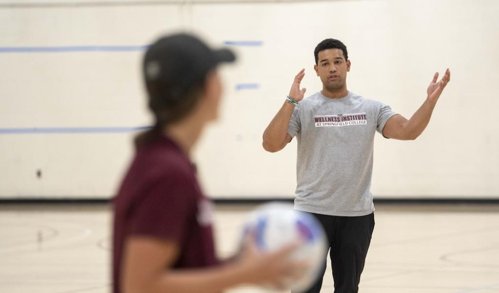 Springfield College graduate students in the School of Physical Education, Performance and Sport Leadership