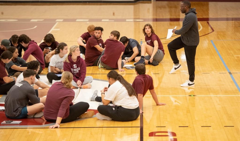 Springfield College Assistant Professor of Physical Education Korey Boyd