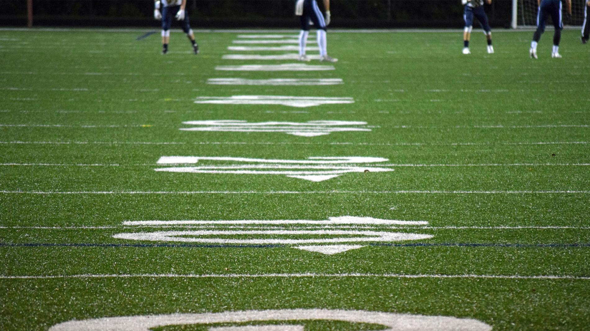 A football field.