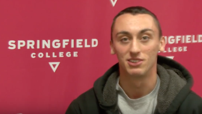 Springfield College Student Profile Applied Exercise Science Major Clayton Lent