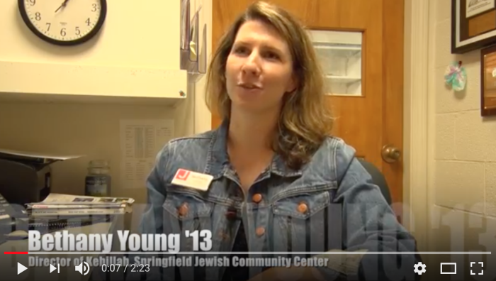 It was during Bethany Young’s fieldwork requirements while studying towards a bachelor’s degree in the health sciences from Springfield College when she was first introduced to working with individuals with special needs. This is a journey that has led to a successful career with the Kehillah program at the Springfield Jewish Community Center, which has now led to Young being selected as one of the BusinessWest 40 under Forty recipients for 2018.