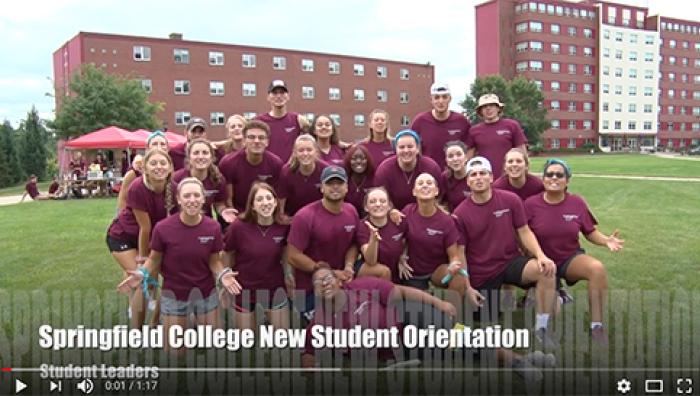 Springfield College New Student Orientation 2018 is taking place all weekend on the campus and senior NSO leaders Cole Pecora and Teresa Goggin talk about NSO and how it assists incoming students in getting ready for college life.