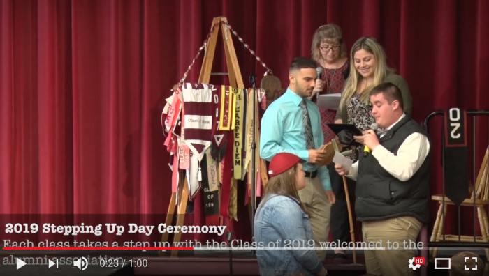 Springfield College hosted the 93rd Annual Stepping Up Day Ceremony and Student Recognition Awards on Monday, April 22, 2019 in the Fuller Arts Center. 