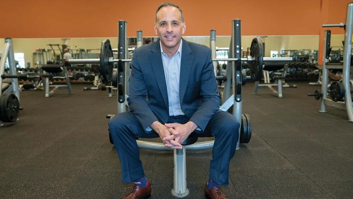 Adam Zeitsiff, CEO of Gold's Gym