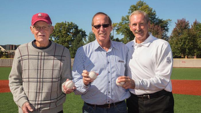 Baseball Reunion and Aschermann Family Field Dedication
