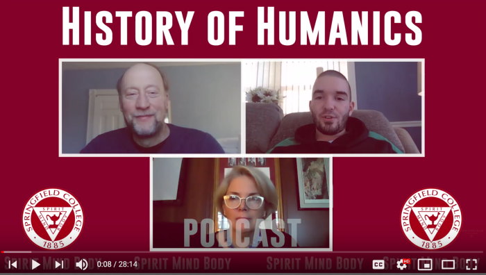 Editor-in-Chief of the Springfield College Student Newspaper Daniel Priest is proud to provide the History of Humanics Podcast this semester. Priest is chatting with individuals who have had the honor of serving  as the Distinguished Springfield Professor of Humanics.